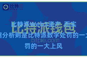比特派Web3资产  而实时数据分析则是比特派数字处罚的一大上风